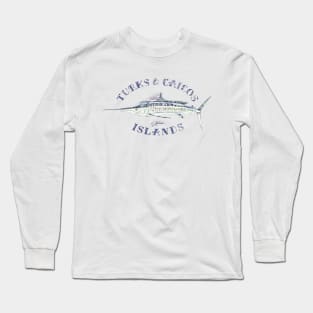 Turks & Caicos Islands Marlin Long Sleeve T-Shirt